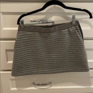 Neil Barrett embossed bonded jersey skirt